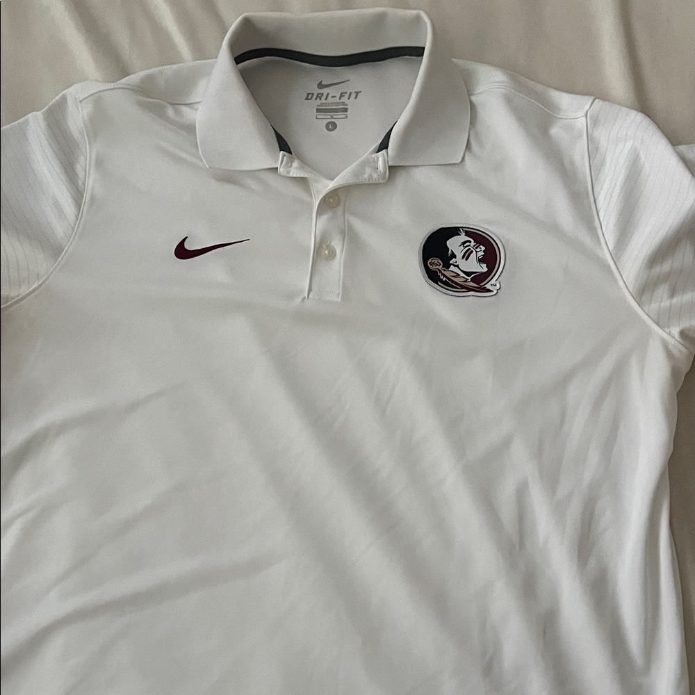 FSU dry fit Nike Polo